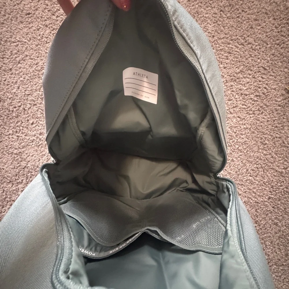 NWT Athleta Girl Sage Green Limitless Backpack